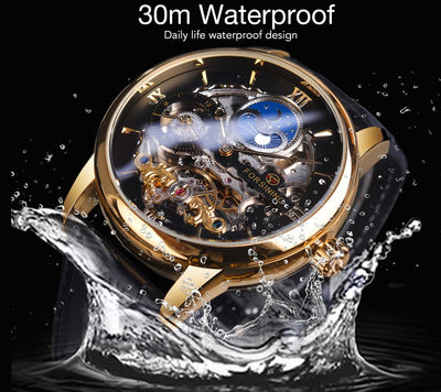 Reloj Mecánico Hueco para Hombre - Diseño Casual Moderno - Image 7