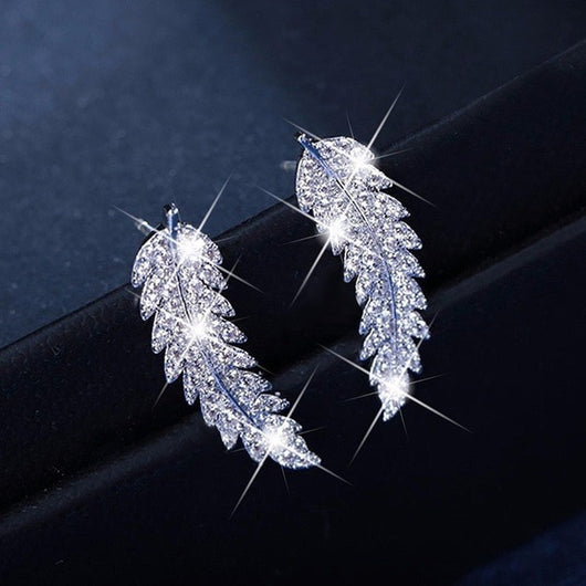 Aretes de Circonita con Baño de Oro y Plata - Estilo Coreano Elegante - Image 11