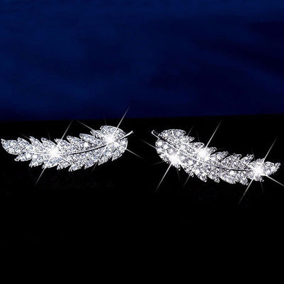 Aretes de Circonita con Baño de Oro y Plata - Estilo Coreano Elegante - Image 12