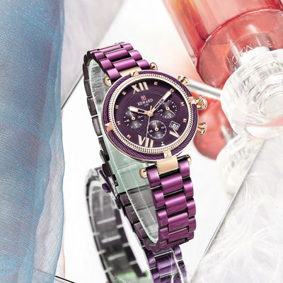 Reloj de Acero Inoxidable Resistente al Agua con Movimiento de Cuarzo - Image 17