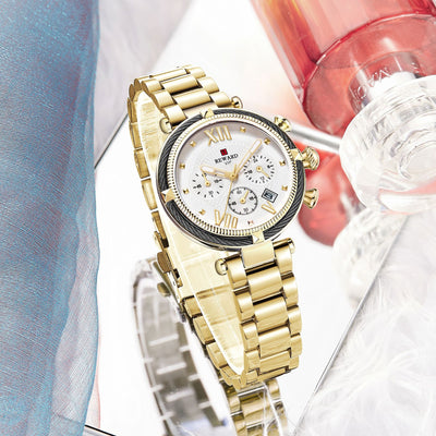 Reloj de Acero Inoxidable Resistente al Agua con Movimiento de Cuarzo - Image 18
