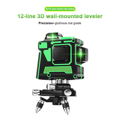 Nivel Láser Automático de 12 Líneas Verde de Alta Precisión - Image 11