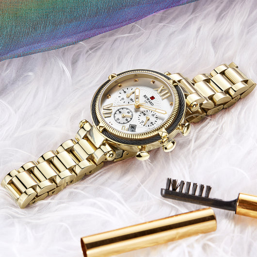 Reloj de Acero Inoxidable Resistente al Agua con Movimiento de Cuarzo - Image 30