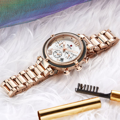 Reloj de Acero Inoxidable Resistente al Agua con Movimiento de Cuarzo - Image 31