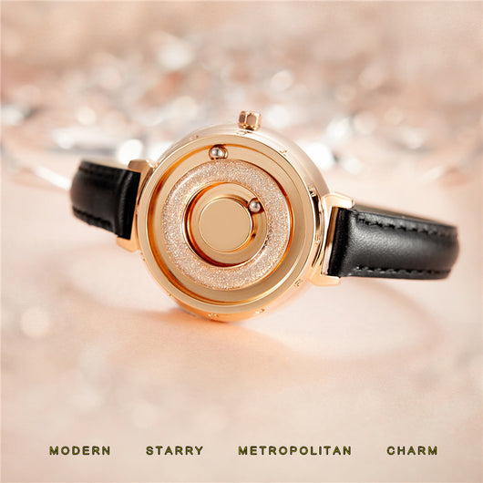 Reloj de Lujo Magnético Dorado para Mujer - Cuarzo Premium - Image 14