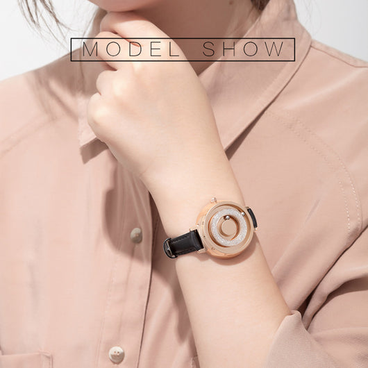 Reloj de Lujo Magnético Dorado para Mujer - Cuarzo Premium - Image 20