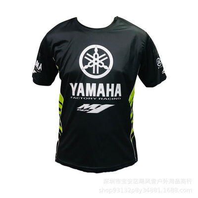 Camiseta de Motociclismo Deportiva Manga Corta con Estampado Digital - Image 14