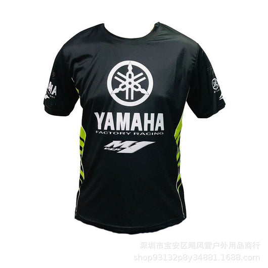 Camiseta de Motociclismo Deportiva Manga Corta con Estampado Digital - Image 14