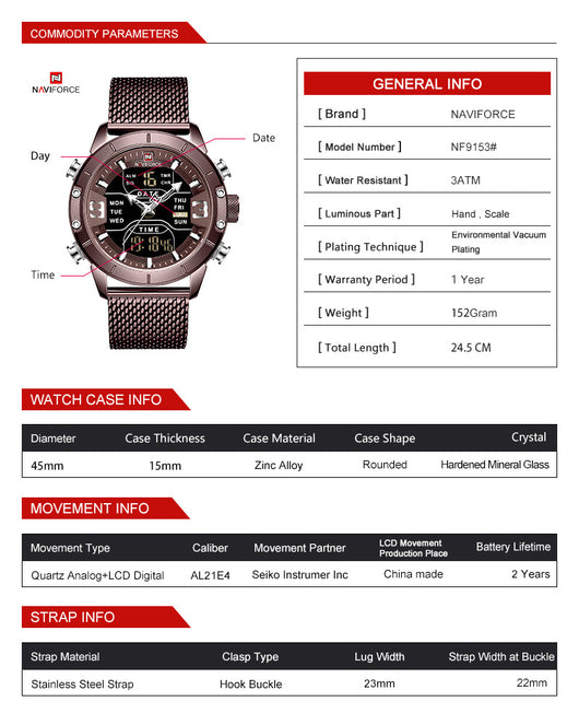 Reloj Deportivo para Hombre - Image 9