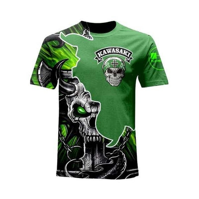 Camiseta de Motociclismo Deportiva Manga Corta con Estampado Digital - Image 22