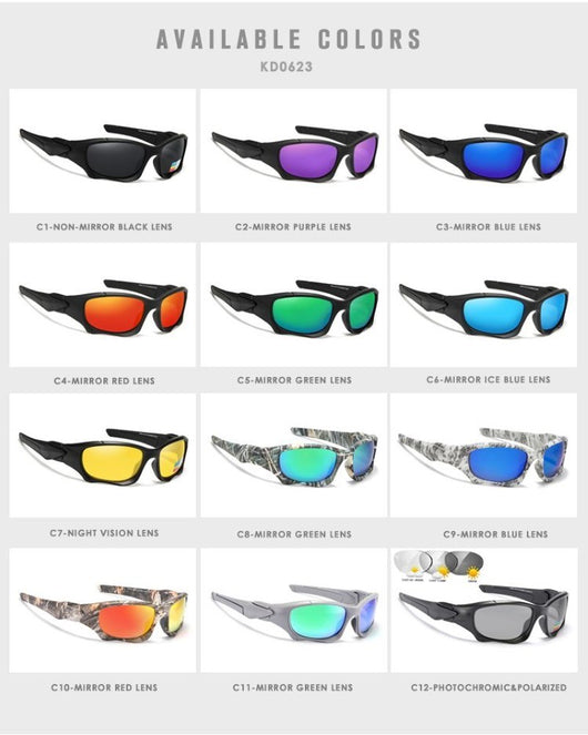 Gafas de Sol Piloto Vintage para Hombre - Estilo Retro Deportivo - Image 19