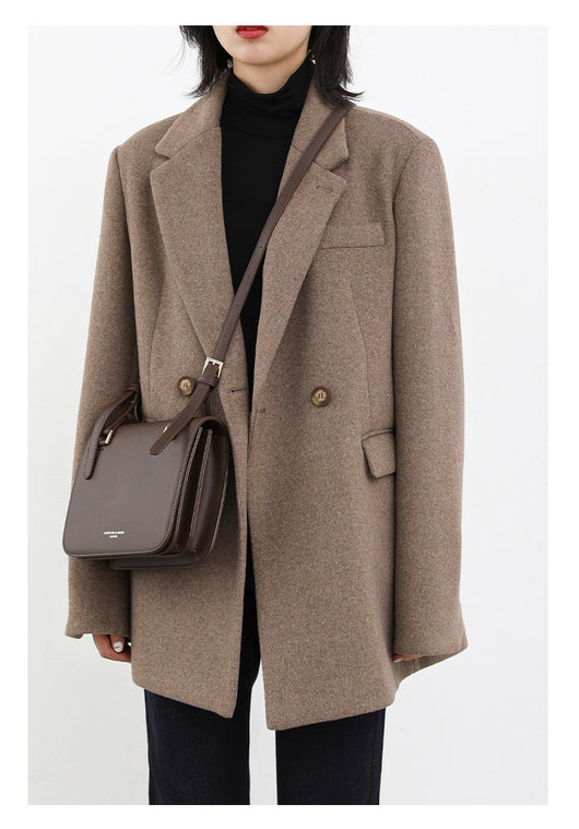 Blazer de Lana para Mujer con Hombros Anchos - Image 16