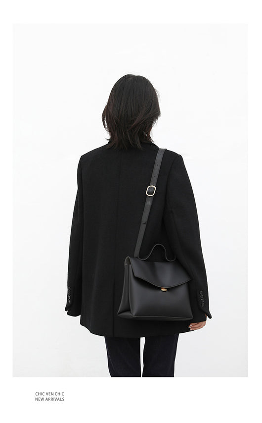 Blazer de Lana para Mujer con Hombros Anchos - Image 22