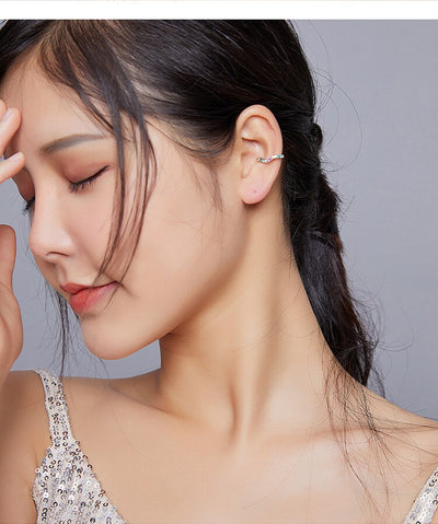 Aretes de Plata con Circonita Brillante para Mujer - Image 6