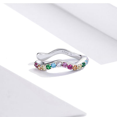 Aretes de Plata con Circonita Brillante para Mujer - Image 8