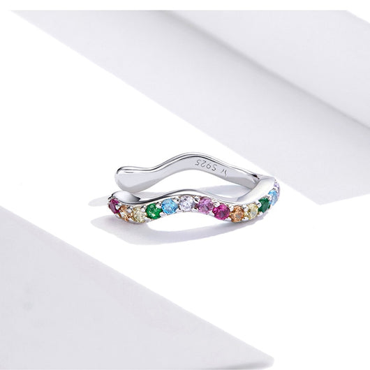 Aretes de Plata con Circonita Brillante para Mujer - Image 8