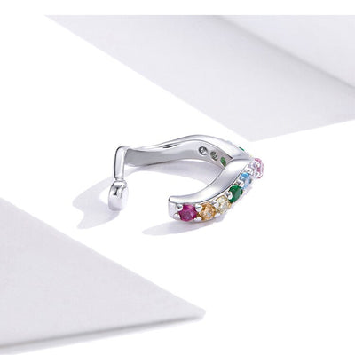 Aretes de Plata con Circonita Brillante para Mujer - Image 9