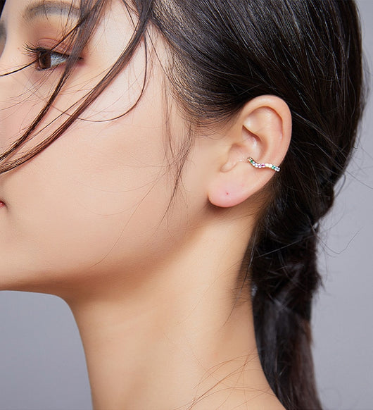 Aretes de Plata con Circonita Brillante para Mujer - Image 12