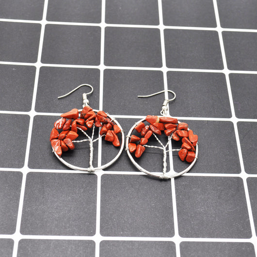 Pendientes Árbol de los Deseos con Cristales Naturales - Image 13