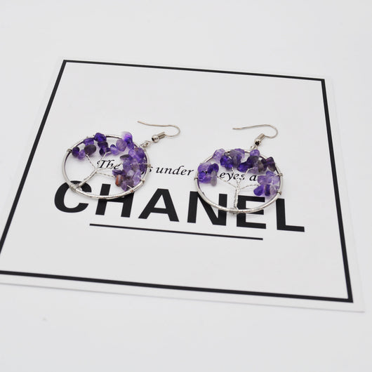 Pendientes Árbol de los Deseos con Cristales Naturales - Image 22