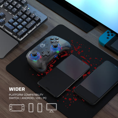 Control Inalámbrico Somatosensorial de 6 Ejes con Diseño Transparente - Image 16