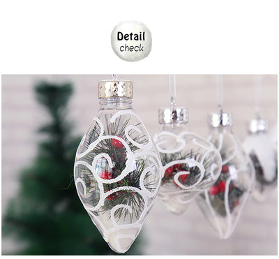 Bola de Navidad Decorativa 8cm - Plástico PET Pintado Premium - Image 34