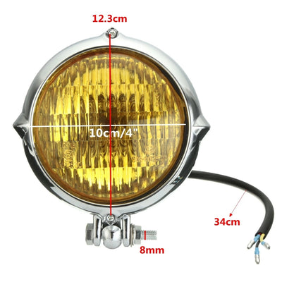 Faros Delanteros Retro para Coche Eléctrico - Estilo Clásico en Negro Intenso - Image 7