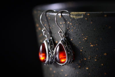 Aretes de Ágata en Forma de Gota - Diseño Elegante y Personalizado para Mujer - Image 8