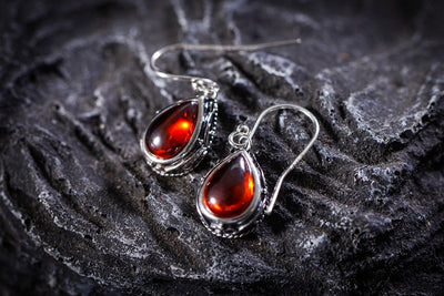 Aretes de Ágata en Forma de Gota - Diseño Elegante y Personalizado para Mujer - Image 9