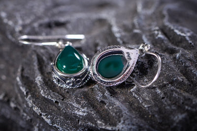 Aretes de Ágata en Forma de Gota - Diseño Elegante y Personalizado para Mujer - Image 11