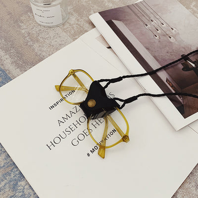 Cordón para Gafas de Cuero - Sujetador de Lentes con Clip Ajustable - Image 7