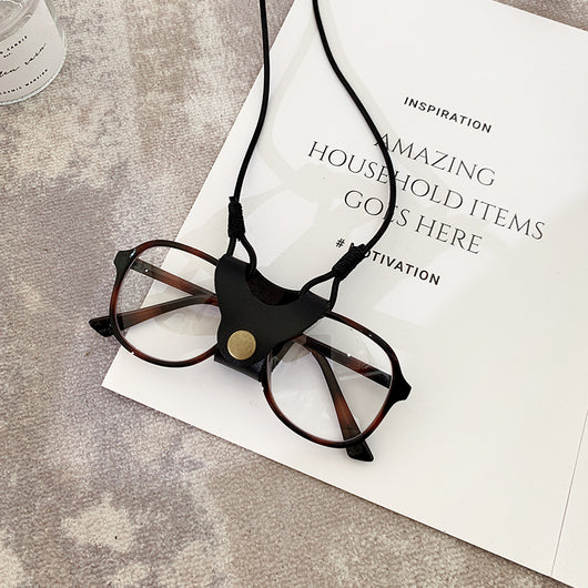 Cordón para Gafas de Cuero - Sujetador de Lentes con Clip Ajustable - Image 12