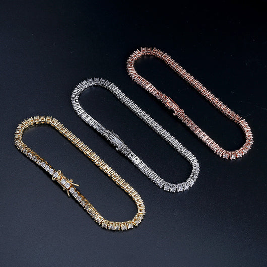 Pulsera para Hombre con Circonitas Incrustadas 3mm - Image 7