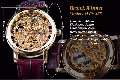 Reloj Mecánico para Hombre - Precisión y Estilo Atemporal - Image 16