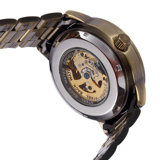 Reloj Mecánico Automático Esqueleto de Precisión - Image 9