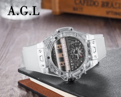 Reloj de Cuarzo con Caja Transparente - Image 9