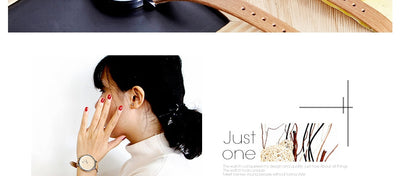 Reloj de Cuarzo para Mujer con Agujas de Madera - Image 7