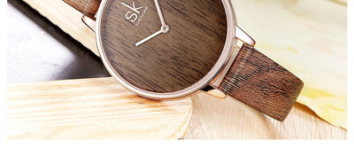 Reloj de Cuarzo para Mujer con Agujas de Madera - Image 18