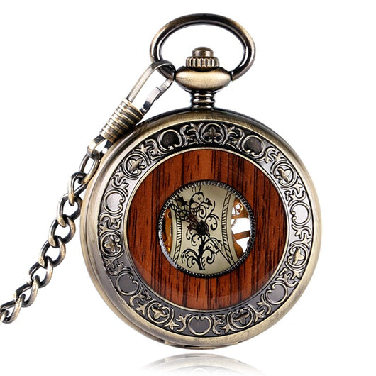 Reloj de Bolsillo Mecánico Manual Clásico - Image 6