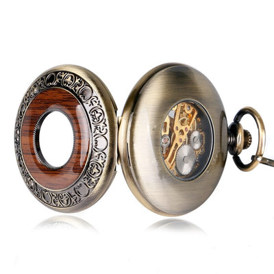 Reloj de Bolsillo Mecánico Manual Clásico - Image 10