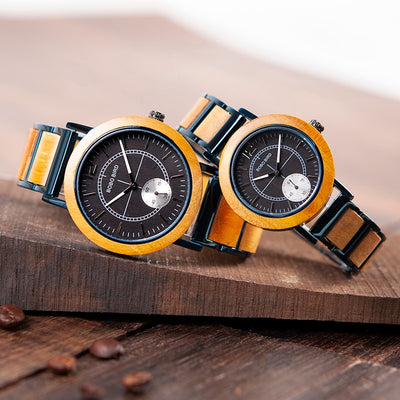Reloj de Pareja en Madera - Diseño Minimalista y Elegante - Image 16