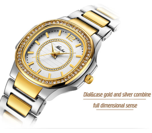 Reloj Casual para Mujer con Cristales Brillantes - Elegancia Diamantada - Image 5