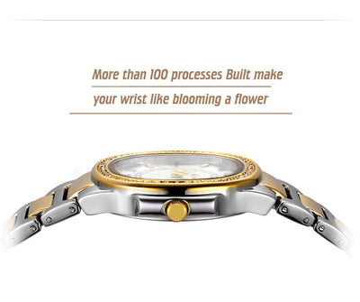 Reloj Casual para Mujer con Cristales Brillantes - Elegancia Diamantada - Image 7