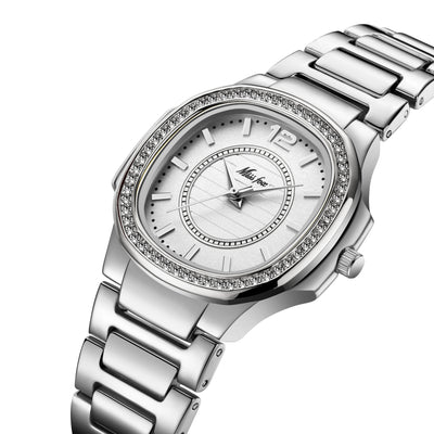 Reloj Casual para Mujer con Cristales Brillantes - Elegancia Diamantada - Image 14