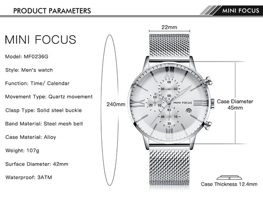 Reloj de Cuarzo Luxury para Hombre - Image 7