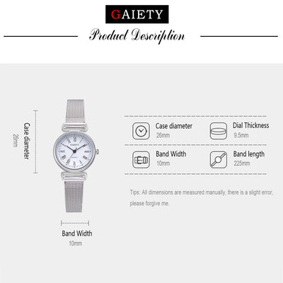 Reloj de Cuarzo con Numerales Romanos Elegante - Image 22