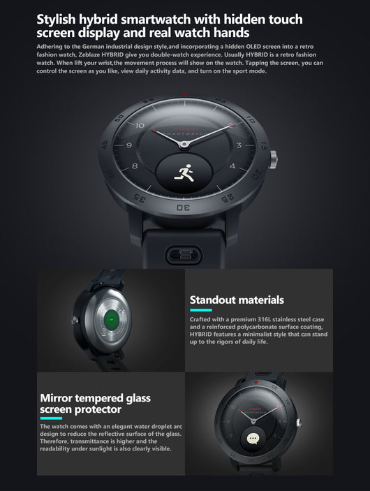 Reloj Inteligente Híbrido con Monitor de Frecuencia Cardíaca y Presión Arterial - Image 7