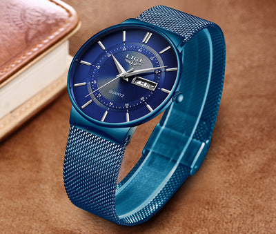 Reloj para hombre con malla metálica - Image 10