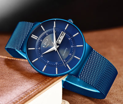 Reloj para hombre con malla metálica - Image 11
