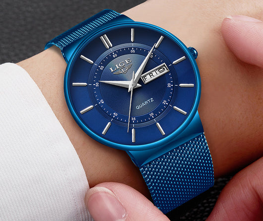 Reloj para hombre con malla metálica - Image 12